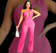 Load image into Gallery viewer, (IN STOCK) WOMENS ONE PIECE JUMPSUITS ZIPPER SKINNY
