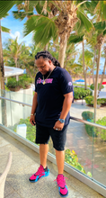 Load image into Gallery viewer, Black Colored Tee (south beach)
