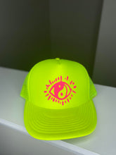 Load image into Gallery viewer, NEON YELLOW TRUCKER HAT
