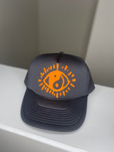 Load image into Gallery viewer, BLACK TRUCKER HAT
