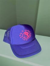 Load image into Gallery viewer, PURPLE TRUCKER HAT
