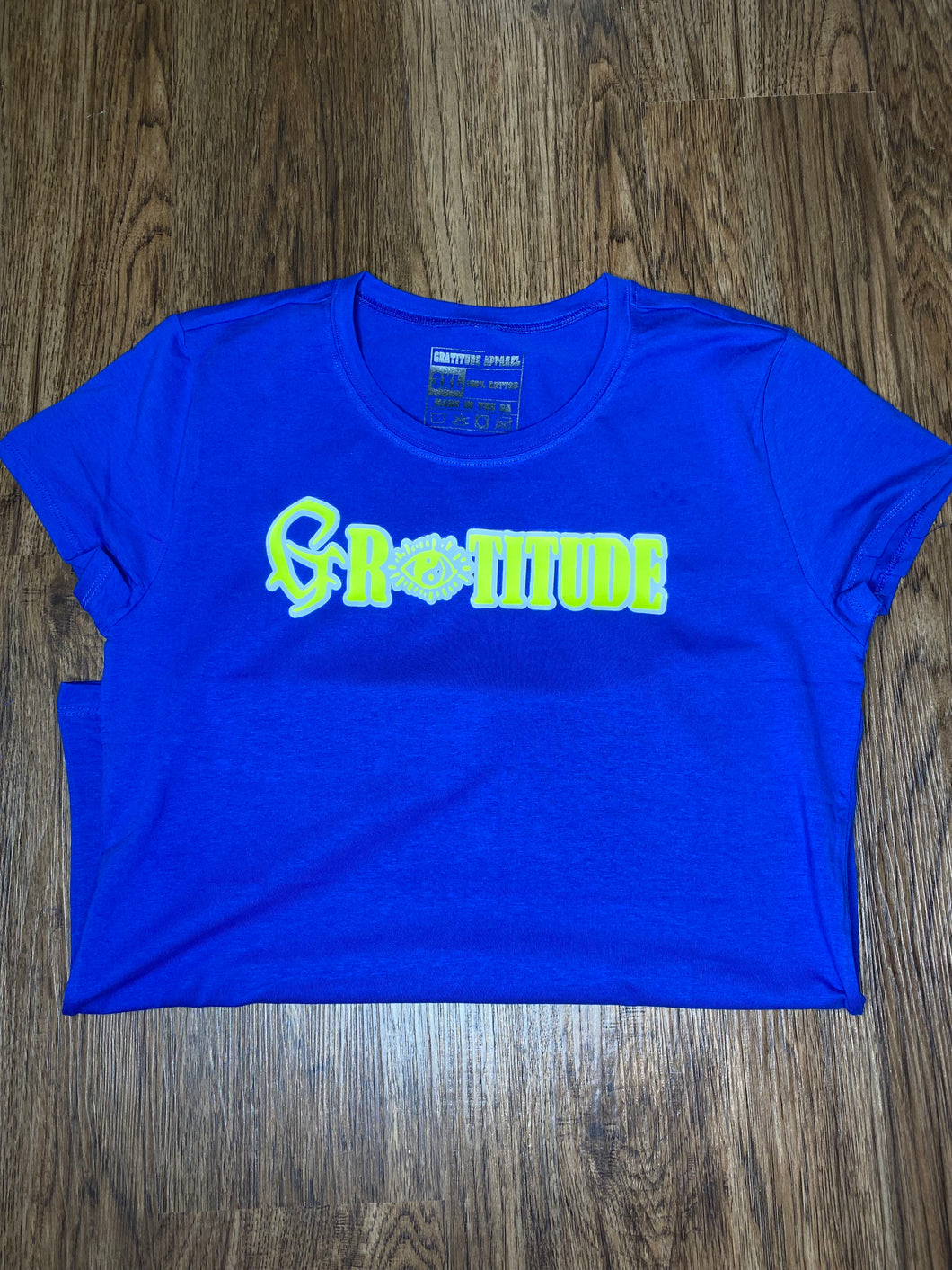 ROYAL BLUE ROUND NECK TEE